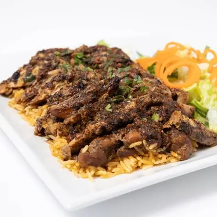 Jerk Chicken Plate (boneless), Tropical Paradise